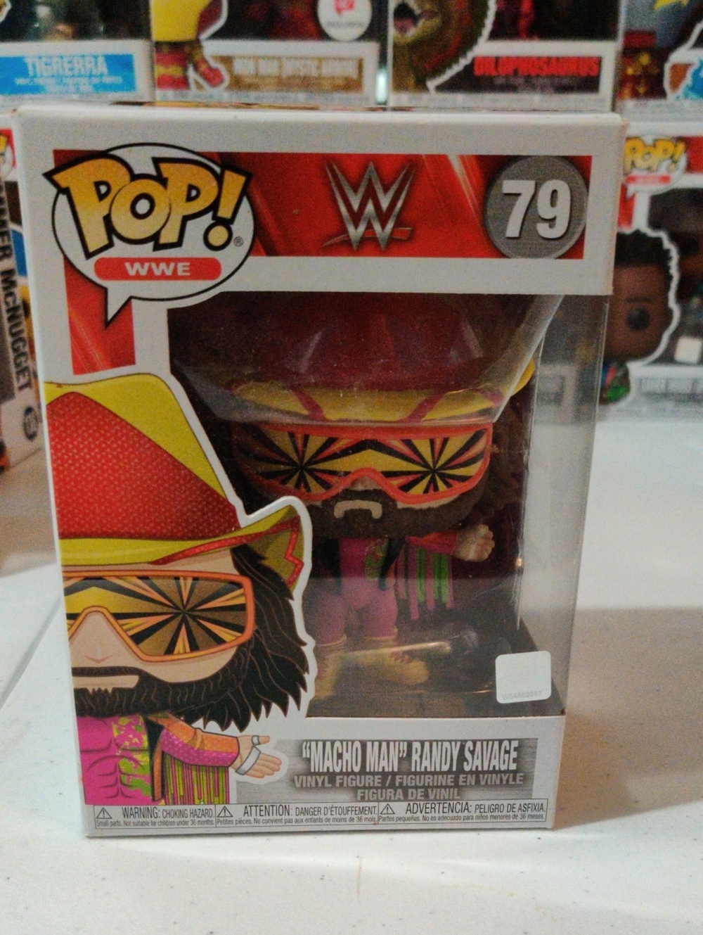 Funko Pop! WWE Macho Man Randy Savage - Yellow, Pink, Red Vinyl Figure
